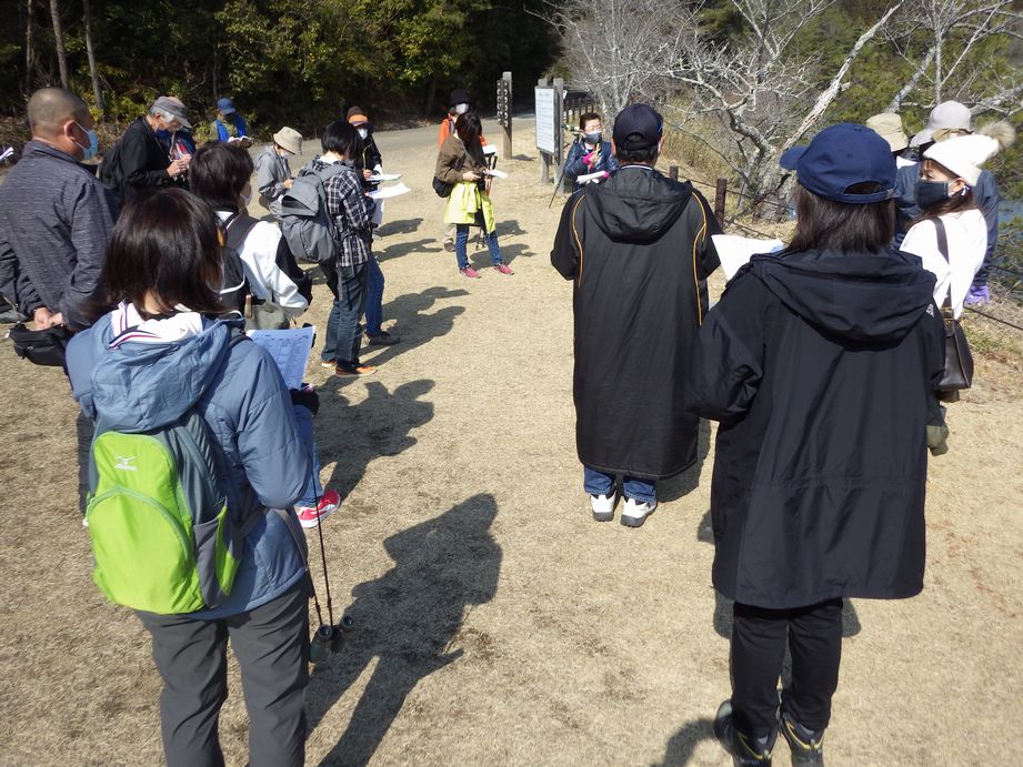冬鳥観察会実施しました。
