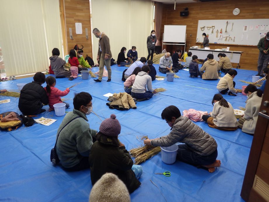 毎年恒例！　年越し前の「しめなわづくり」イベント開催！