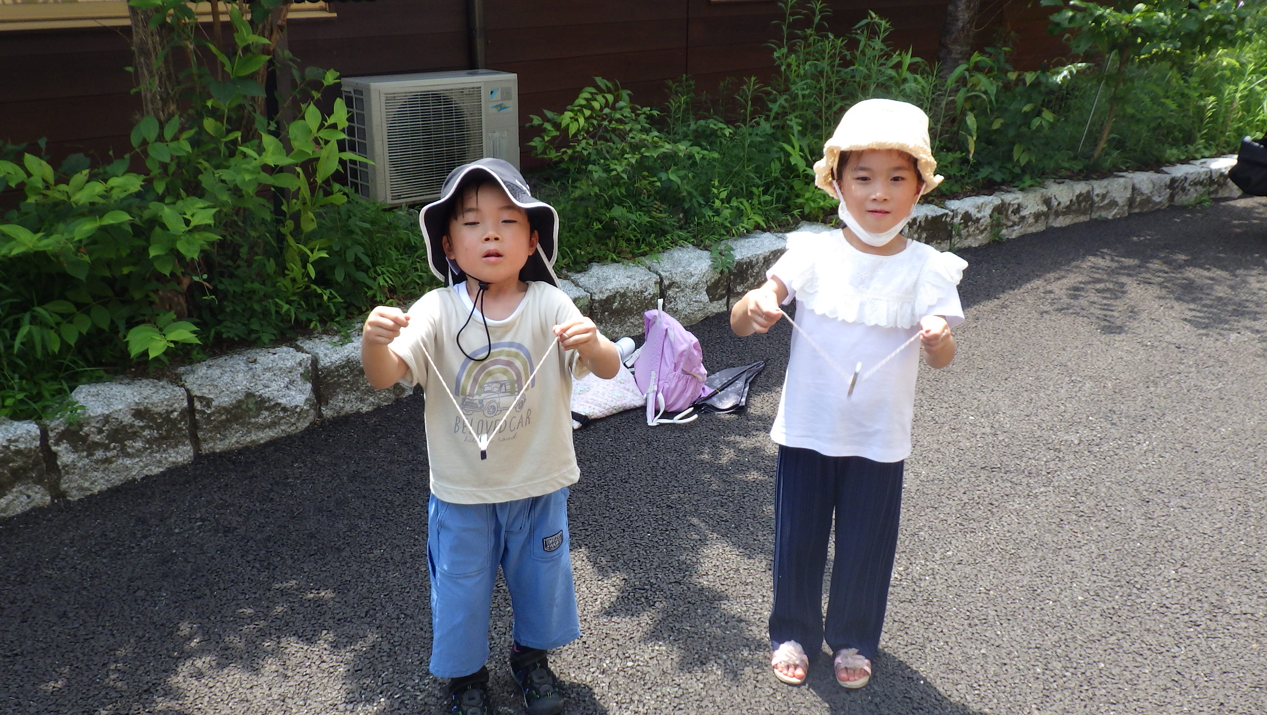 夏休みのクラフト！