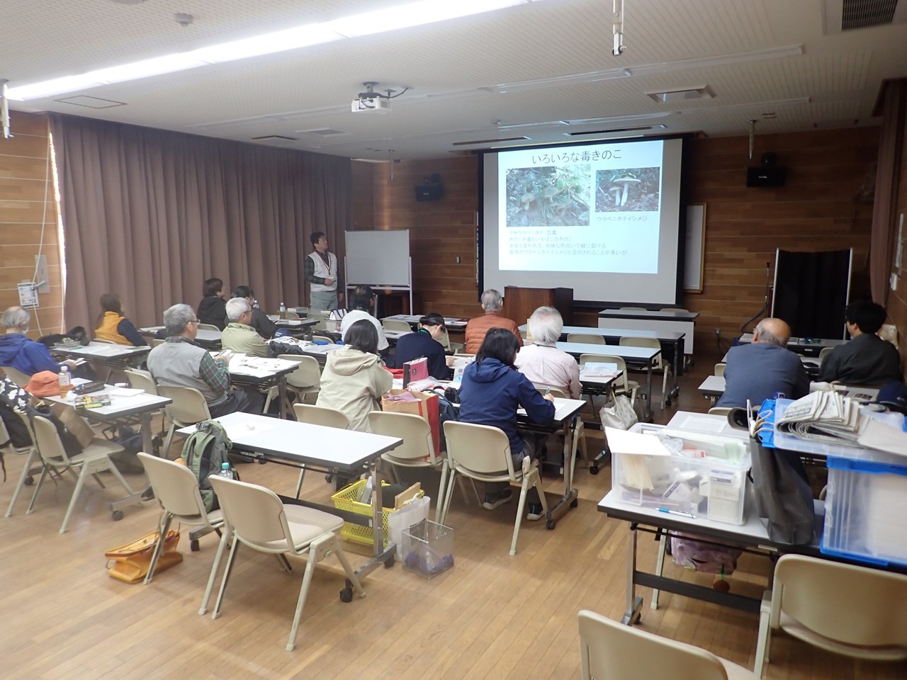 第17回きのこ入門講座の全講義終了しました！