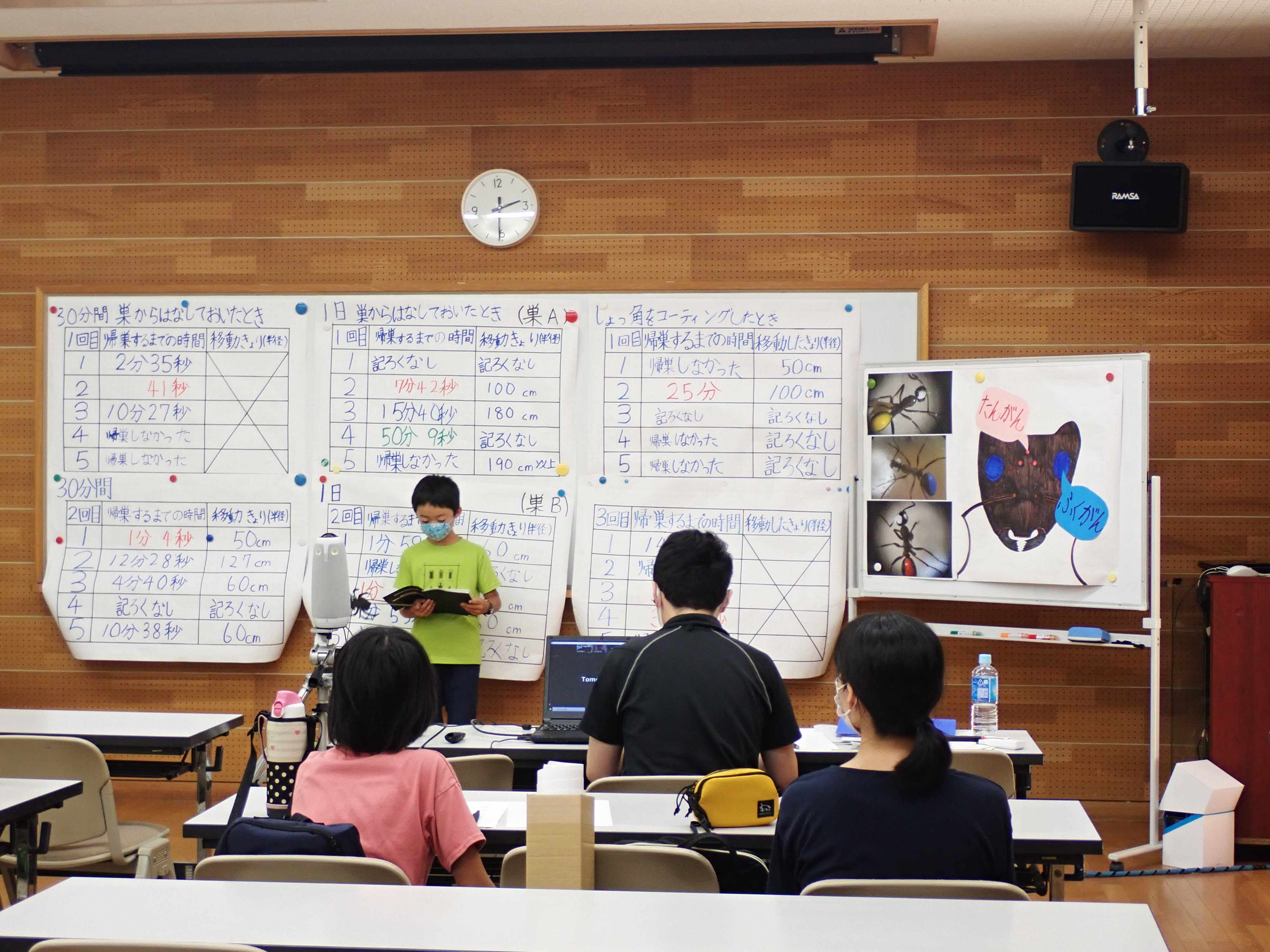 夏休みの自由研究で賞をとろう！自由研究練習発表会