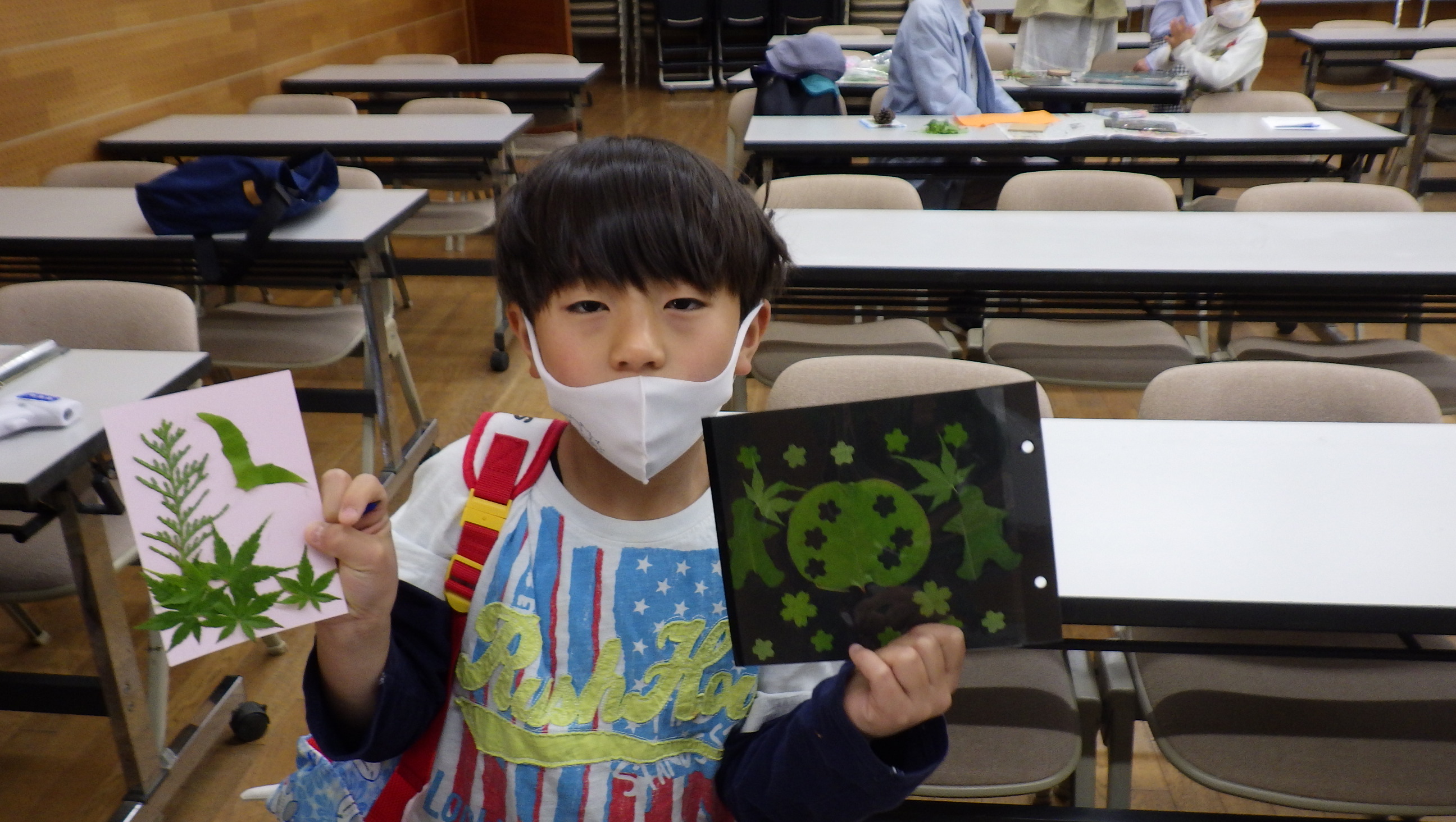 型抜きアートであそびましょ