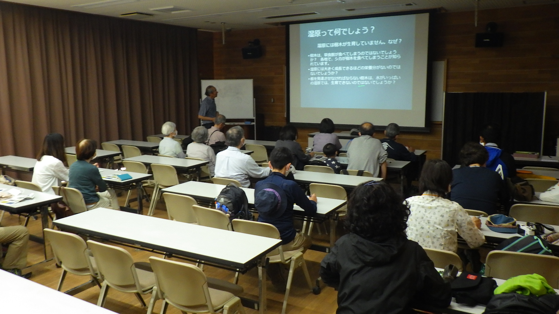 教授が教えるトキソウ観察会