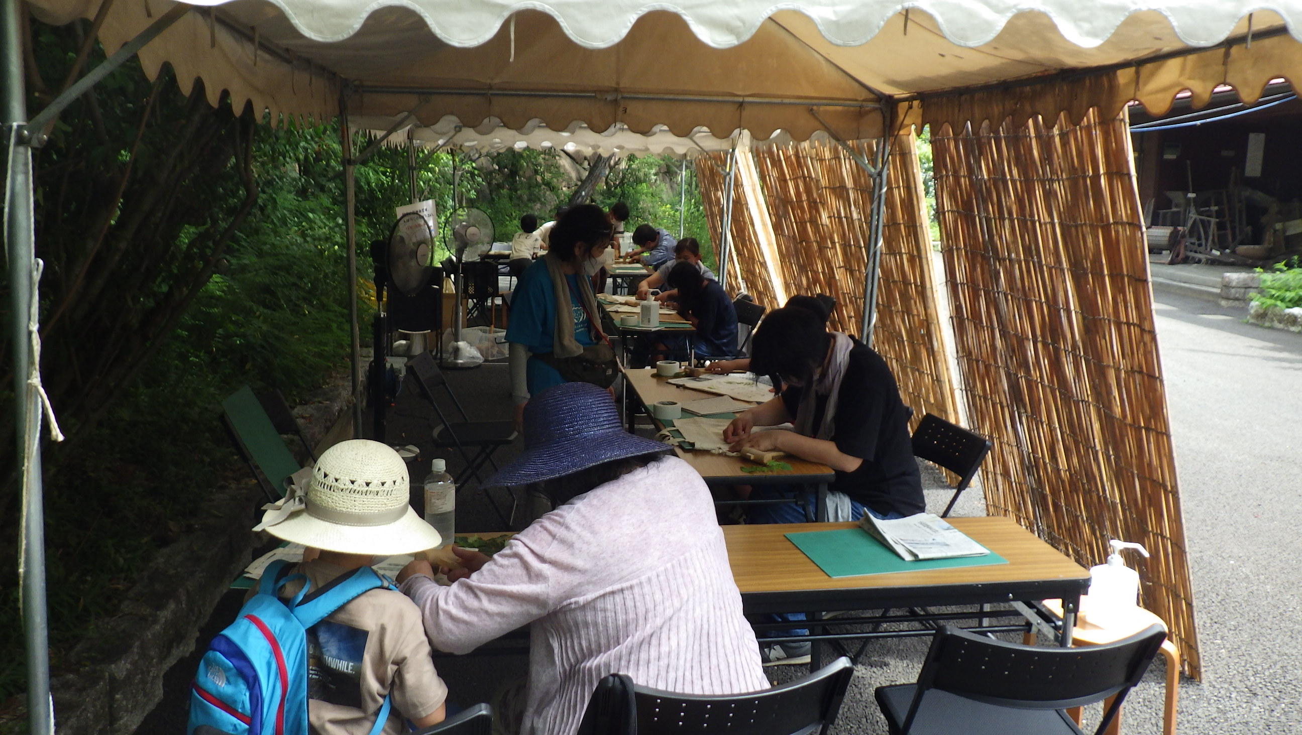 夏休みのクラフト！