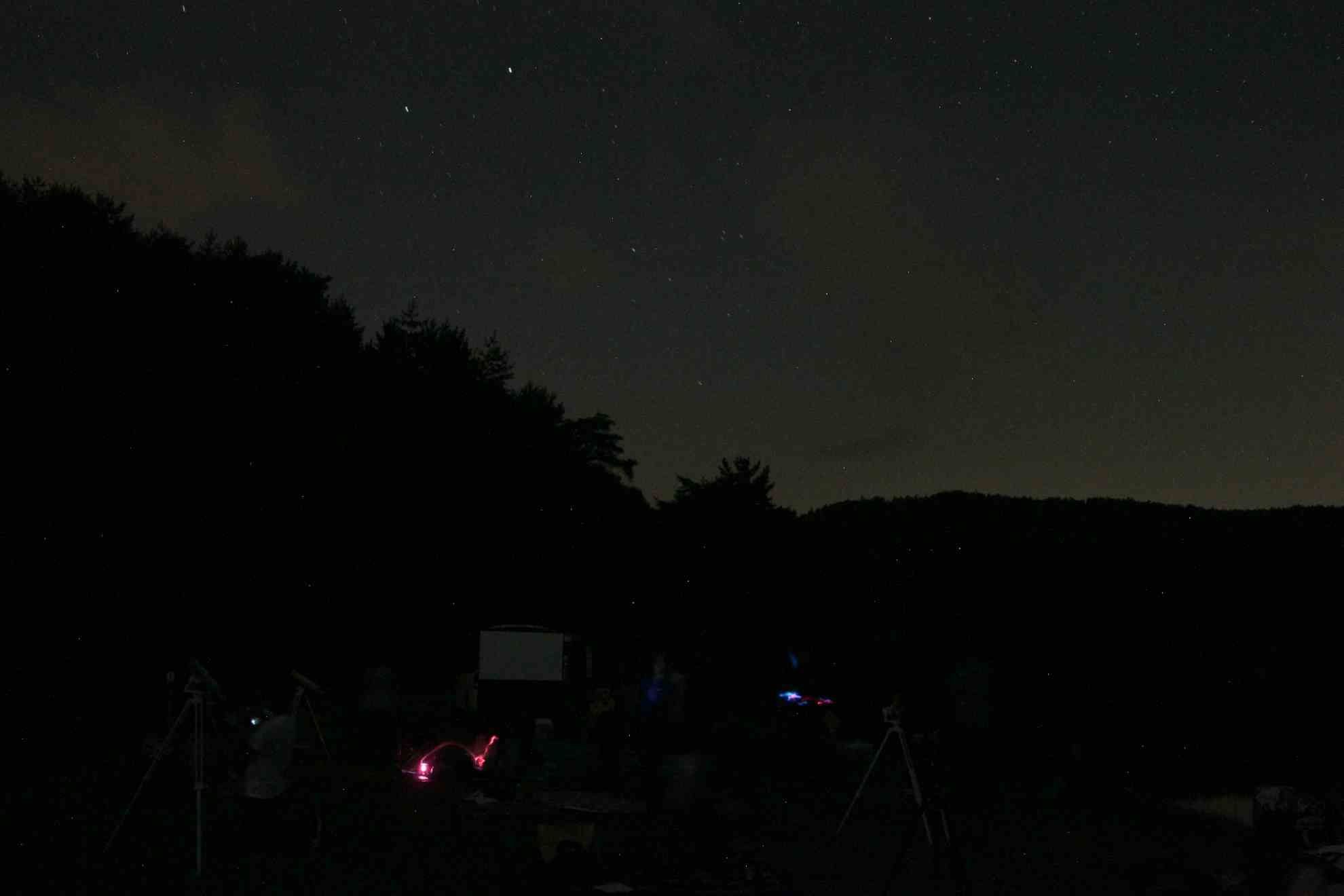 星空観測会~火星大接近の巻~