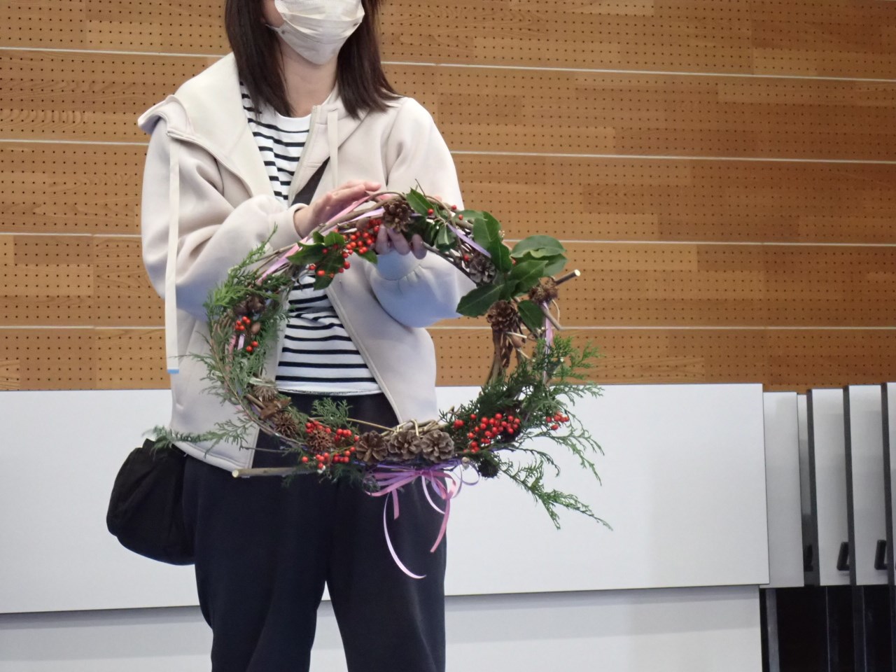 体験イベント「クリスマスリース作り」