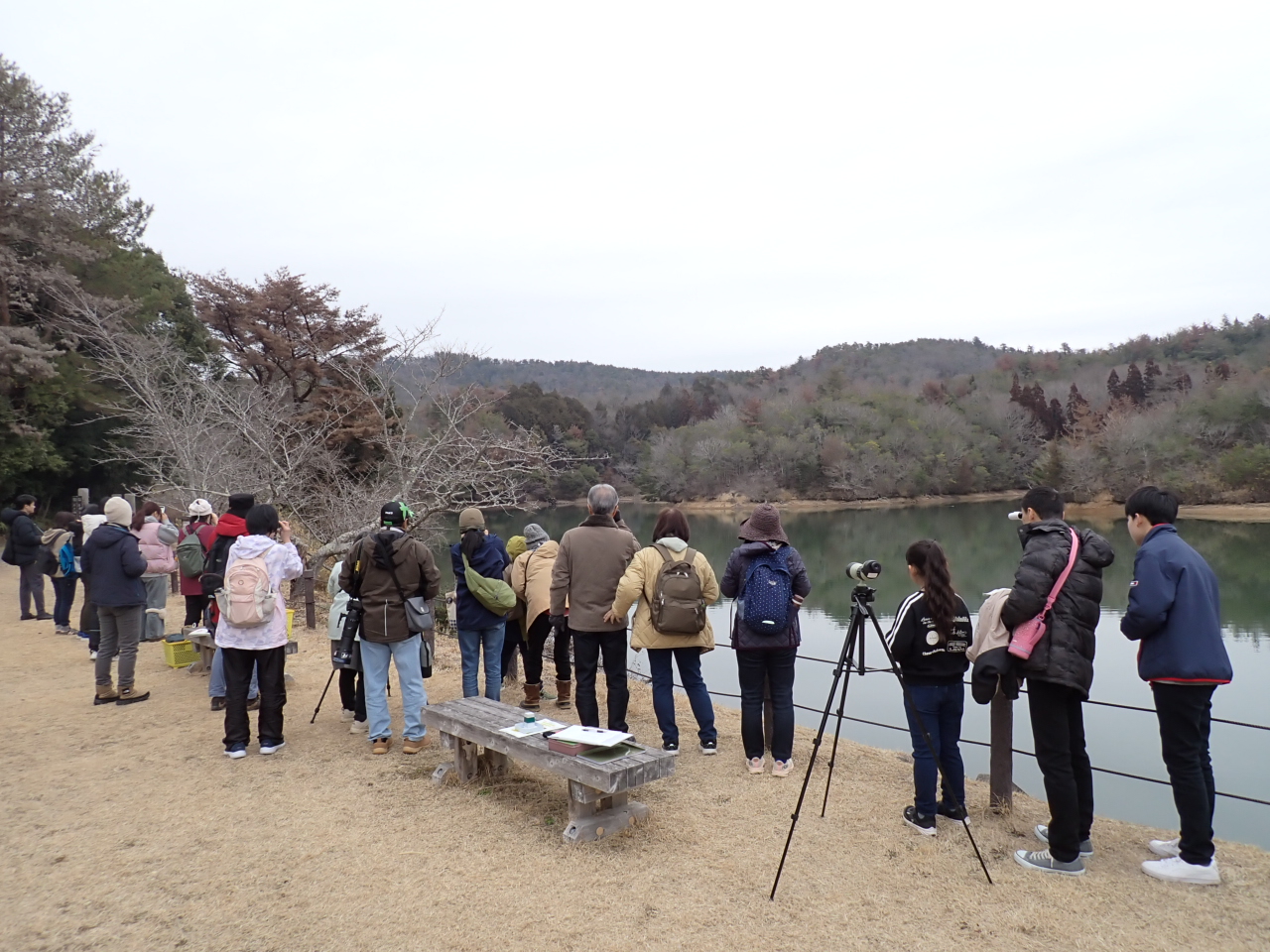 観察イベント「冬鳥観察会」実施しました