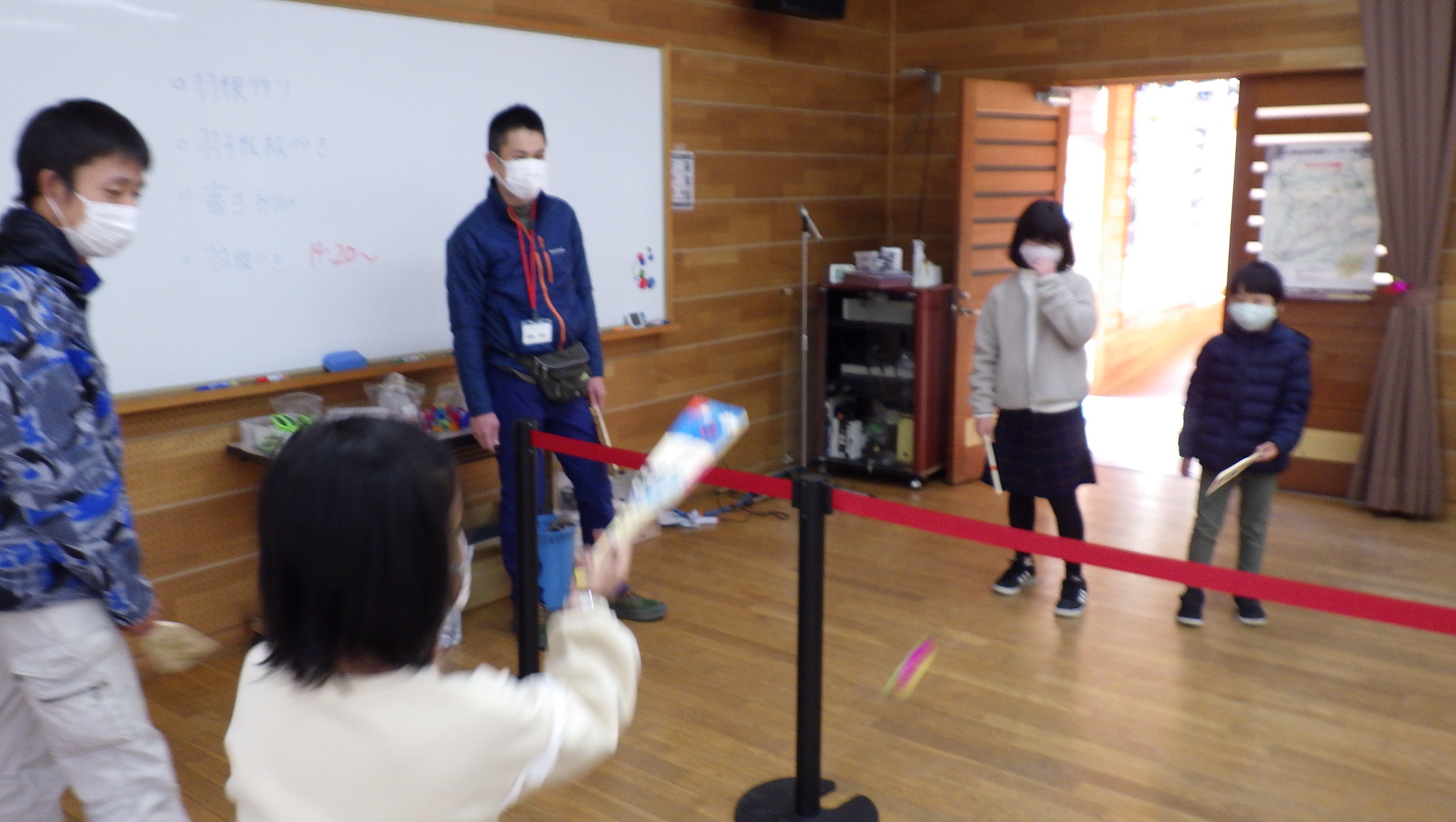 明けましておめでとうございます。お正月イベントを行いました！