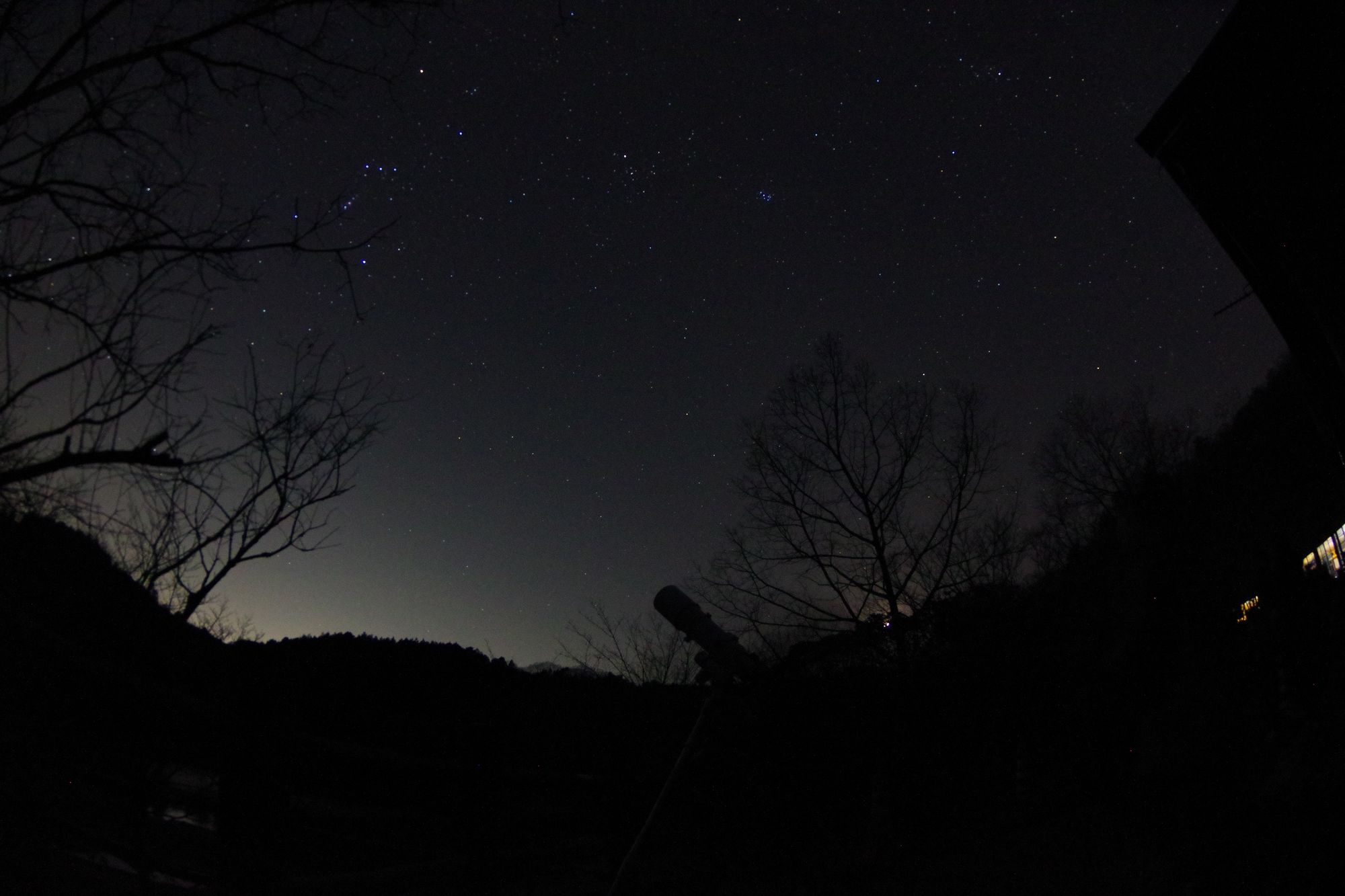 星空観測会~冬のダイヤモンド~