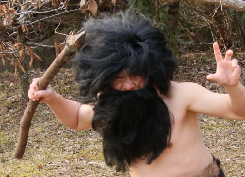 縄文人ごっご　その１～究極の里山ライフ～