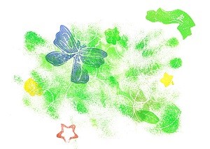 生きものスタンプ！ネイチャーアートで遊びましょ！