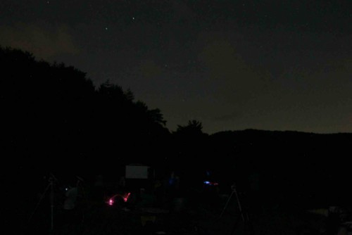 星空観測会「秋の星座と流星群」