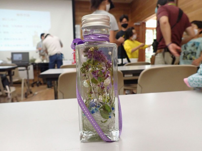 ハンドメイド講座　野草のハーバリウム作り ～秋の花～