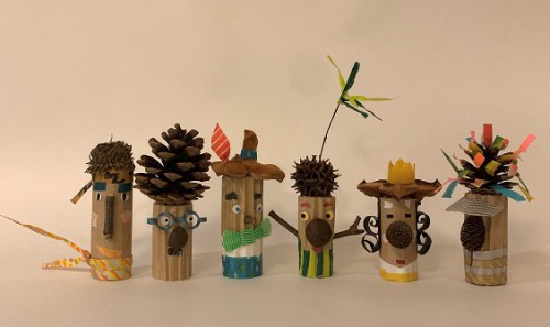 ロンプ・アートツリーと指人形を作ろう！