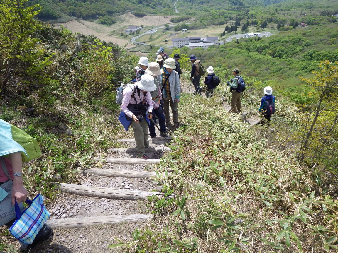バス利用観察会「奥大山の春を満喫して」
