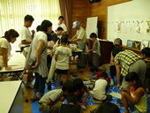 タンチョウ写生大会とクラフト写真4