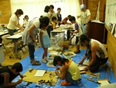 タンチョウ写生大会とクラフト写真5